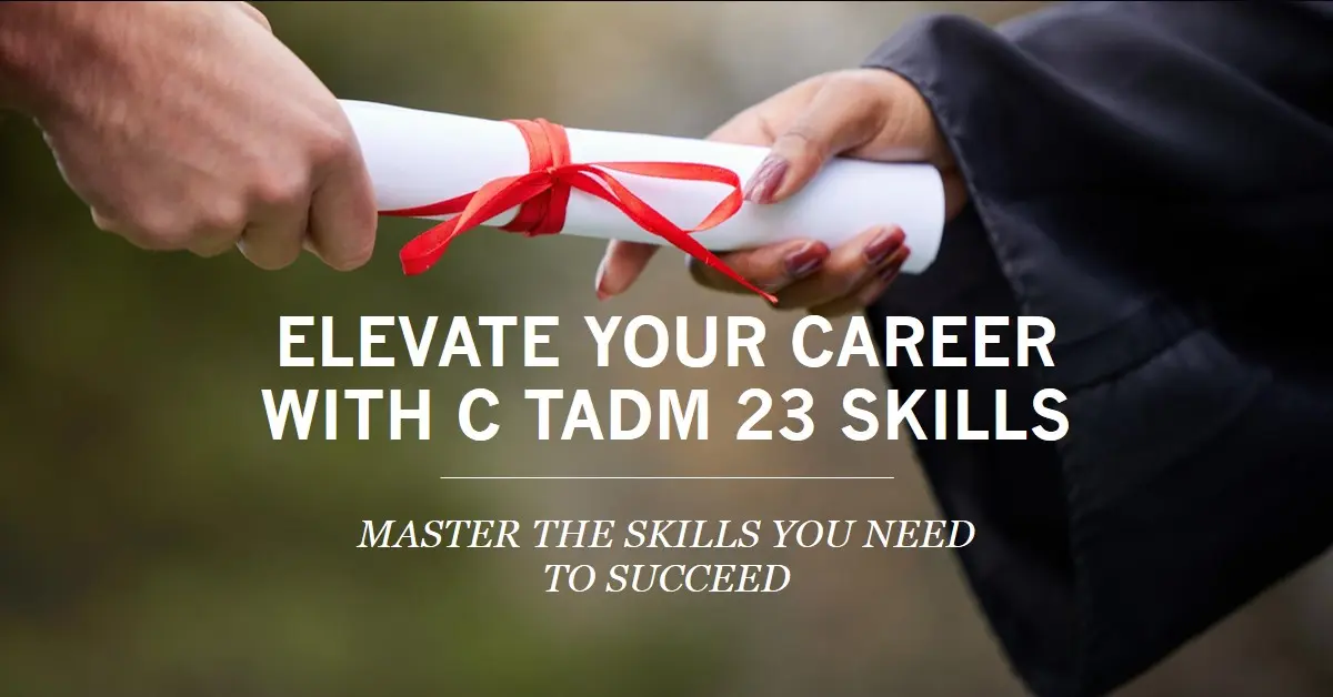 C TADM 23 Skills