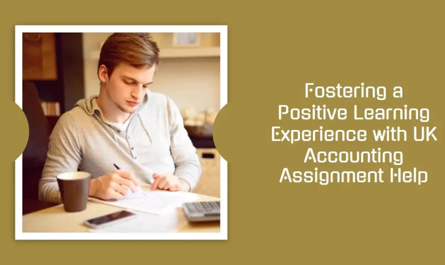 How Can UK Accounting Assignment Help Foster a Positive Learning Experience?