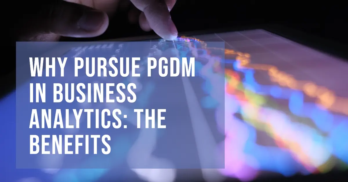 PGDM in Business Analytics