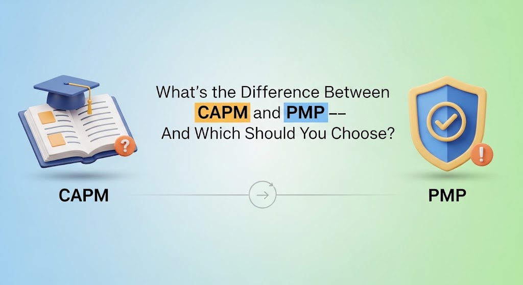 Difference Between CAPM and PMP