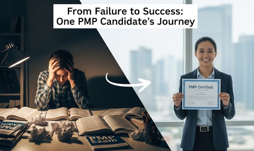 From Failure to Success: One PMP Candidate’s Journey