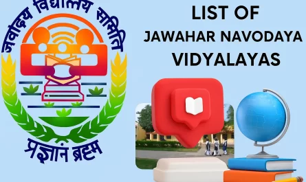 Jawahar Navodaya Vidyalayas List