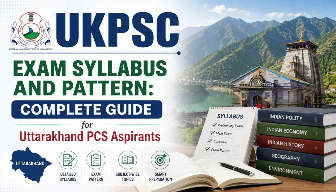 UKPSC Exam Syllabus and Pattern