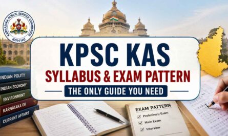 KPSC KAS Syllabus & Exam Pattern 2026-2027