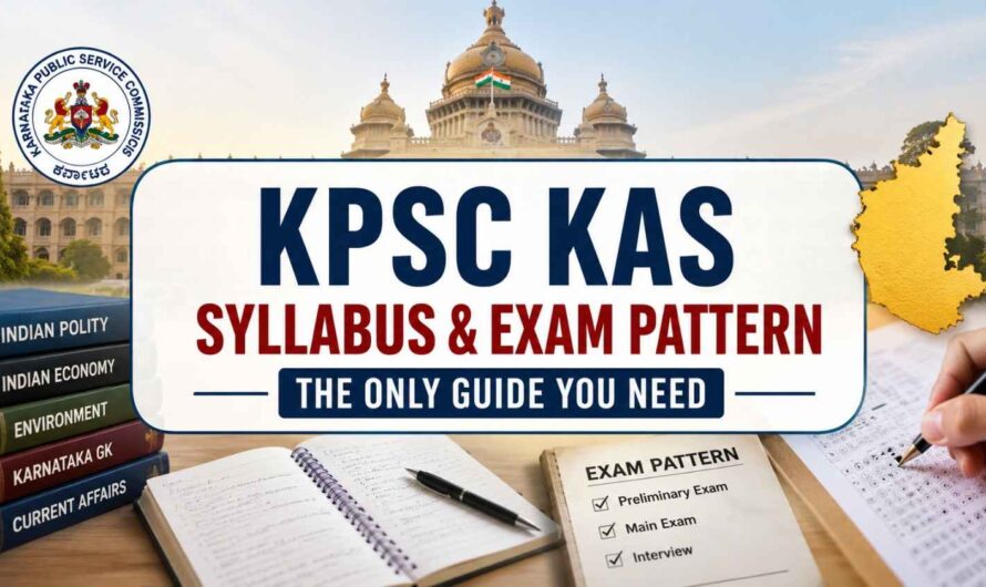 KPSC KAS Syllabus & Exam Pattern 2026: Prelims & Mains Guide