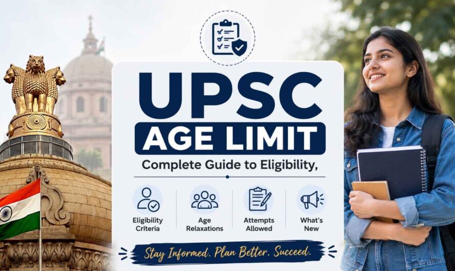 UPSC Age Limit 2027: Complete Guide to Eligibility, Age Relaxations, Attempts & What’s New