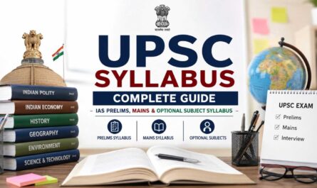 UPSC Syllabus 2026-2027