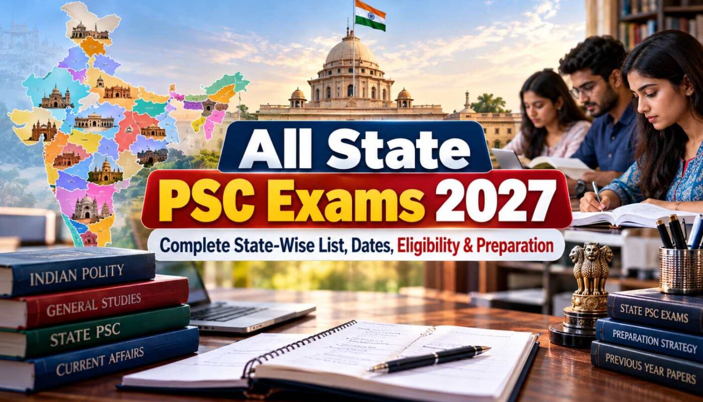 All State PSC Exams 2027