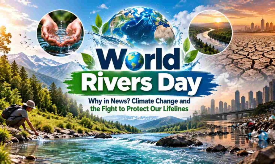 World Rivers Day 2026: Why in News? Climate Change and the Fight to Protect Our Lifelines